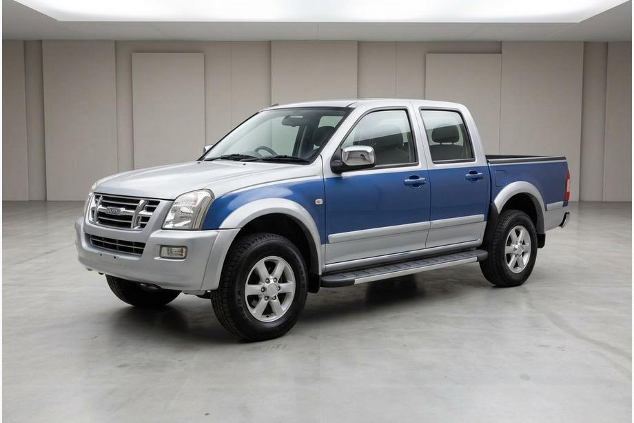 Isuzu D-Max 2002-2011 рр. Бокові пороги Duru (2007-2012, 2 шт., Алюміній) Image