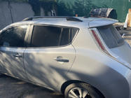 Nissan Leaf 2010-2017 рр. Рейлінги Skyport (чорні) фото 2