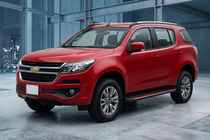 Chevrolet Trailblazer 2012-2019 рр. Бокові пороги Maya Red (2 шт., Алюміній) фото 1