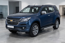 Chevrolet Trailblazer 2012-2019 рр. Бокові пороги RedLine V1 (2 шт., Алюміній) фото 1