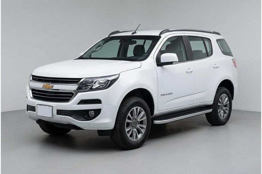 Chevrolet Trailblazer 2012-2019 рр. Бокові пороги Tayga Grey (2 шт., Алюміній) Image