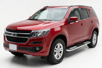 Chevrolet Trailblazer 2012-2019 рр. Бокові пороги Tayga V2 (2 шт., Алюміній) фото 1