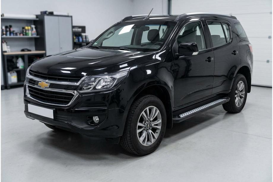 Chevrolet Trailblazer 2012-2019 рр. Бокові пороги Vision New Black (2 шт., Алюміній) Фото 1