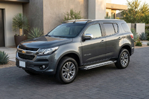 Chevrolet Trailblazer 2012-2019 рр. Бокові пороги Rainbow (2 шт., Алюміній) фото 1