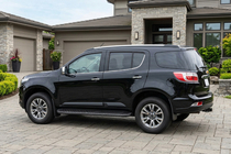 Chevrolet Trailblazer 2012-2019 рр. Бокові пороги Bosphorus Black (2 шт., Алюміній) фото 1