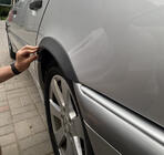 Mercedes C-class W202 1993-2001 рр. Накладки на арки (4 шт, чорні, ABS-пластик) фото 4