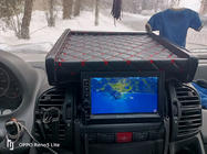 Fiat Ducato 1995-2006 рр. Полиця на панель 2000-2006 (Чорна з червоною ниткою) фото 6