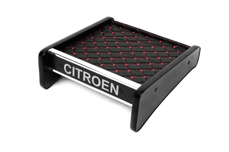 Citroen Jumper 1995-2006 рр. Полиця на панель 2000-2005 (Чорна з червоною ниткою) Image