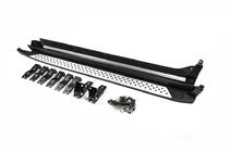 BMW X4 F26 2014-2018 рр. Бокові пороги ОЕМ V3 (2 шт., алюміній) фото 1