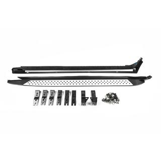 Бокові пороги ОЕМ V3 (2 шт., алюміній) BMW X4 F26 2014-2018 рр. фото 3