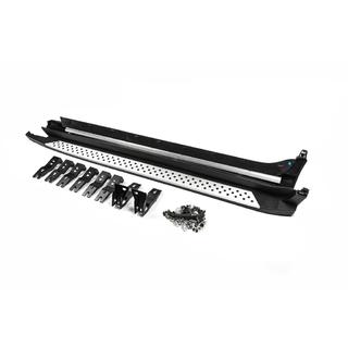 Бокові пороги ОЕМ V3 (2 шт., алюміній) BMW X4 F26 2014-2018 рр. фото 1