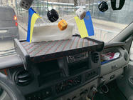 Renault Master 1998-2010 рр. Полиця на панель (Чорна з червоною ниткою) фото 5