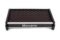 Opel Movano 2004-2010 рр. Полиця на панель (Чорна з червоною ниткою) фото 2