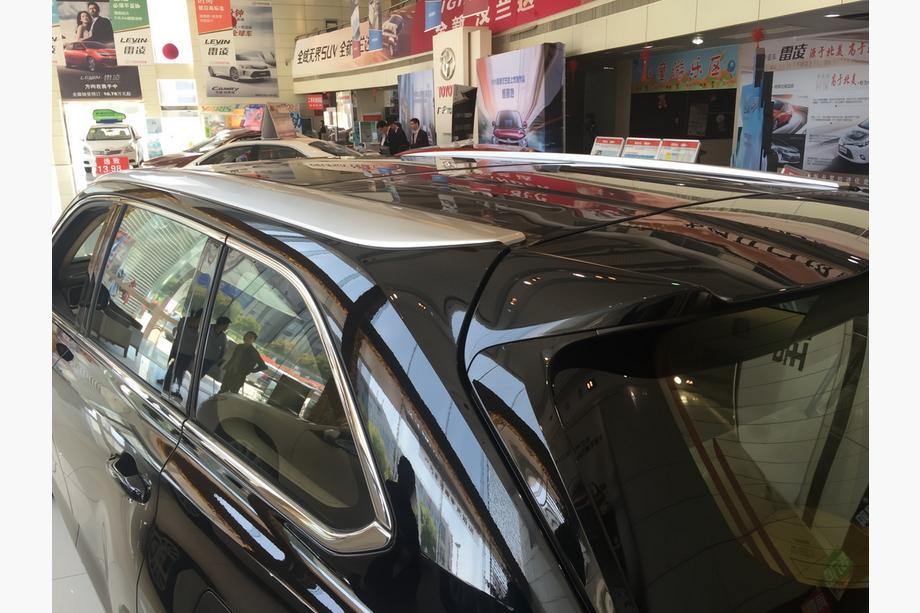 Toyota Highlander 2013-2019 рр. Рейлінги Luxury дизайн (2 шт) Image