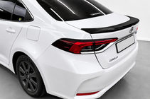 Toyota Corolla 2019- рр. Спойлер 1234 Upgrade (ABS-пластик) фото 3