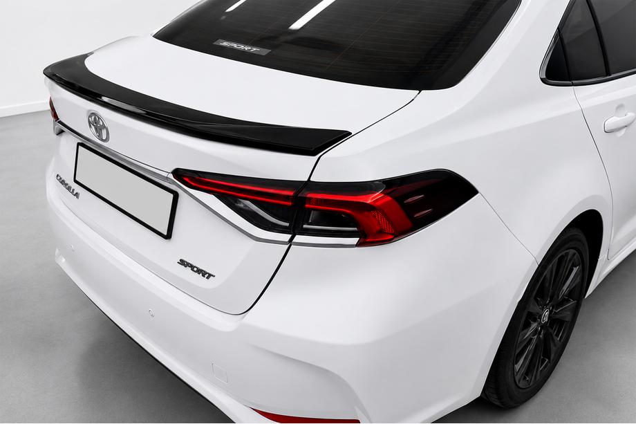 Toyota Corolla 2019- рр. Спойлер 1234 Upgrade (ABS-пластик) Image