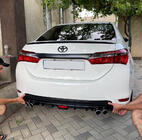 Toyota Corolla 2013-2019 рр. Задній дифузор V3 (1234 Upgrade) фото 2