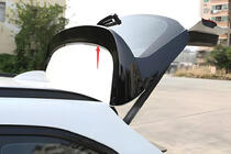 BMW X1 F48 2015-2022 рр. Спойлер LIP (1234 Upgrade, чорний) фото 7