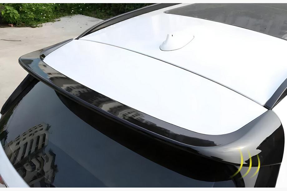 BMW X1 F48 2015-2022 рр. Спойлер LIP (1234 Upgrade, чорний) Image