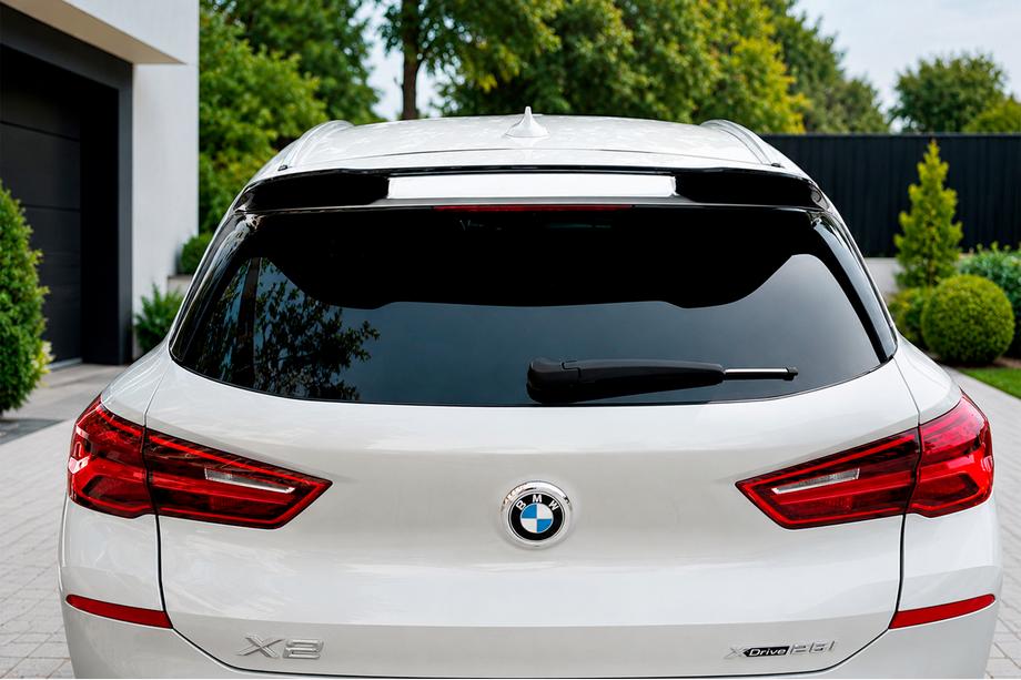 BMW X2 F39 2018-2023 рр. Спойлер LIP (1234 Upgrade, чорний) Фото 1