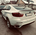 BMW X6 E71 2008-2014 рр. Спойлер LIP (1234 Upgrade, чорний) фото 2