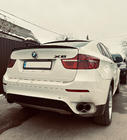 BMW X6 E71 2008-2014 рр. Спойлер LIP (1234 Upgrade, чорний) фото 1