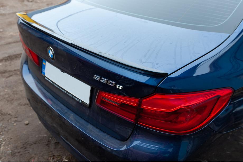 BMW 5 серія G30/G31 2017-2023 рр. Спойлер M-Performance V1 (1234 Upgrade, чорний) Фото 2