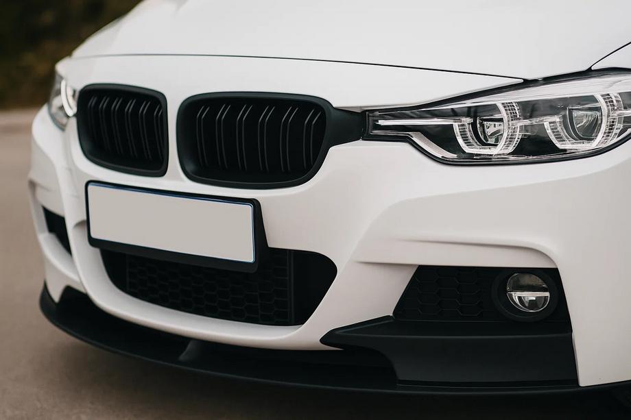 BMW 3 серія F30/F31 2012-2019 рр. Ніздрі M-Look (Чорний мат) Фото 1
