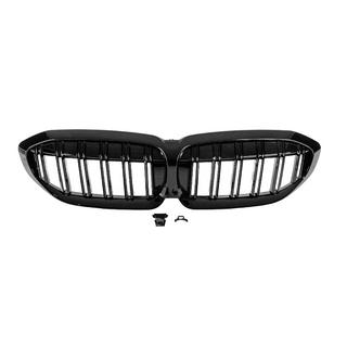 Ніздрі M-Look V2 (2018-2022, чорний глянець) BMW 3 серія G20/G21 2018- рр. фото 3