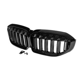 Ніздрі M-Look V2 (2018-2022, чорний глянець) BMW 3 серія G20/G21 2018- рр. фото 4