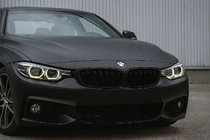 BMW 4 серія F32/F33/F36 2012-2020 рр. Ніздрі M-Look (Чорний мат) фото 1