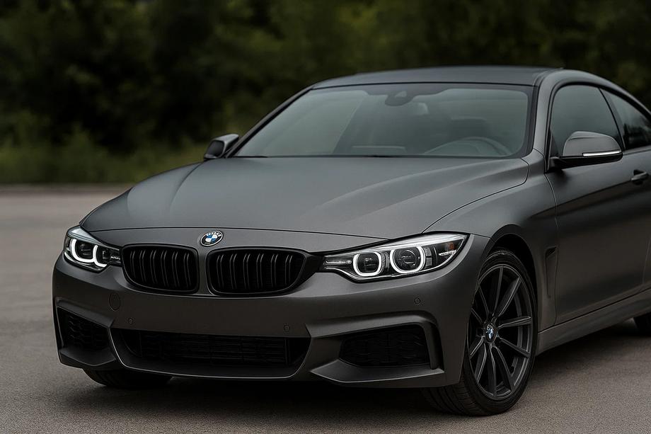 BMW 4 серія F32/F33/F36 2012-2020 рр. Ніздрі M-Look (Чорний мат) Фото 2