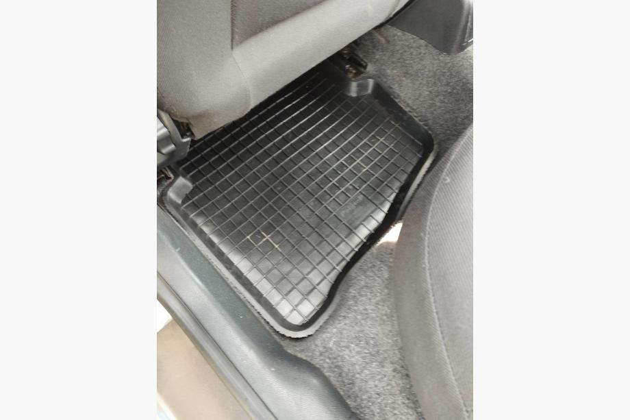 Skoda Fabia 2000-2007 рр. Гумові килимки з бортом (4 шт, Polytep) Фото 4