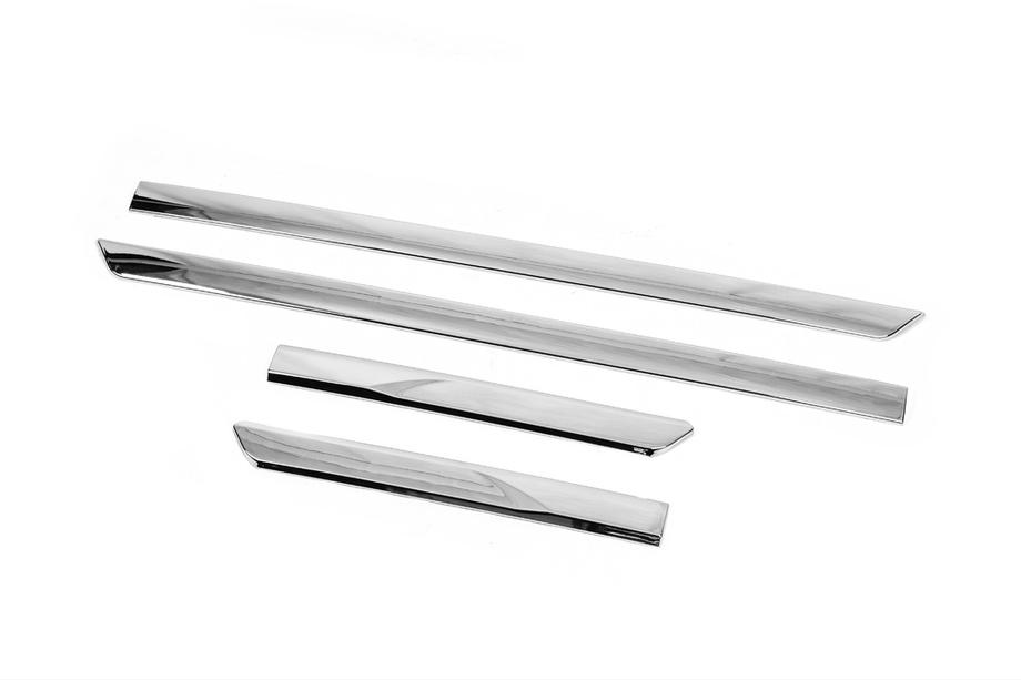 Toyota Land Cruiser 300 2021- рр. Молдинги дверей хром (4 шт) Image