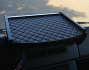 Mercedes T2 (507-814) 1967-1996 рр. Полиця на панель (Чорна з червоною ниткою) фото 1