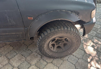 Універсальні накладки на арки UNIV-034 (4 шт, ABS-пластик, чорні) фото 6