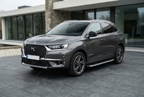 DS 7 Crossback 2017-2022 рр. Бокові пороги Fullmond (2 шт., Алюміній) фото 1