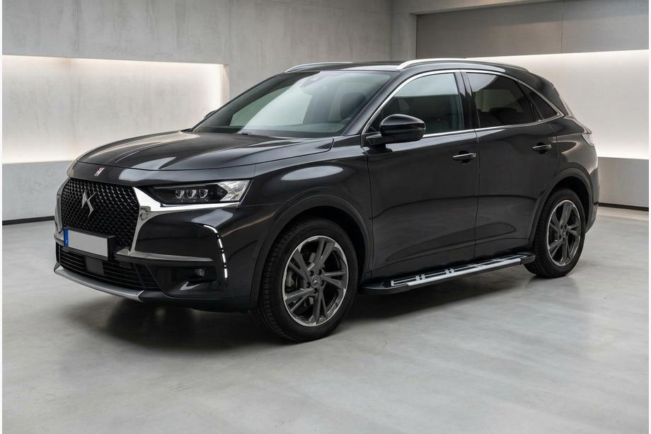 DS 7 Crossback 2017-2022 рр. Бокові пороги Sunrise (2 шт., Алюміній) Image