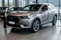 DS 7 Crossback 2017-2022 рр. Бокові пороги Rainbow (2 шт., Алюміній) фото 1