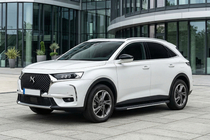 DS 7 Crossback 2017-2022 рр. Бокові пороги Bosphorus Grey (2 шт., Алюміній) фото 1
