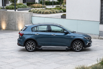 Fiat Tipo Cross 2021- рр. Бокові пороги RedLine (2 шт., Алюміній) фото 1