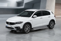 Fiat Tipo Cross 2021- рр. Бокові пороги Maydos V2 (2 шт., Алюміній) фото 1