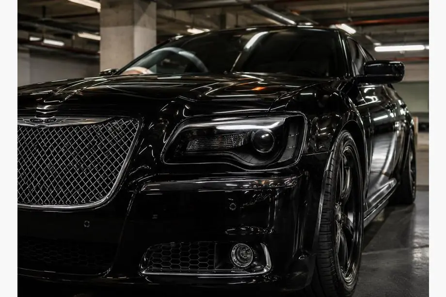Chrysler C300 2011-2023 рр. Передні фари Black Edition (2 шт)