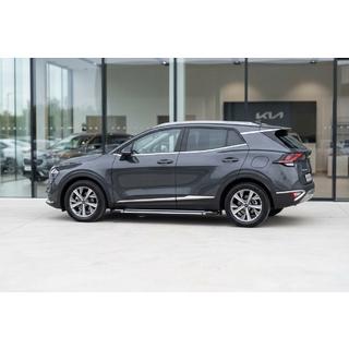 Бокові пороги Rainbow (2 шт., Алюміній) Kia Sportage 2021- рр. фото 1