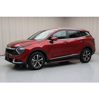 Бокові пороги Maya Red (2 шт., Алюміній) Kia Sportage 2021- рр. фото 1
