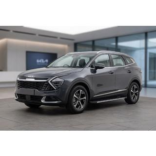 Бокові пороги Duru (2 шт., Алюміній) Kia Sportage 2021- рр. фото 1