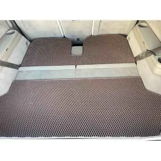 Килимок багажника з 3 частин (EVA, цегляний) Volvo XC90 2002-2014 рр. фото 1
