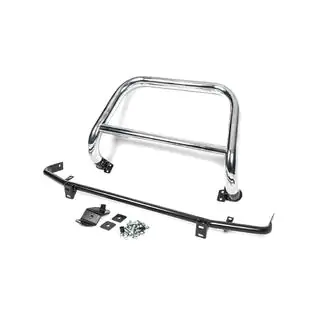 Кенгурятник Winbo V2 (нерж.) Hyundai Tucson JM 2004- рр. фото 3