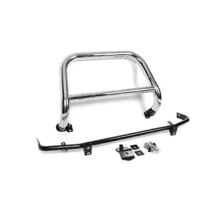 Кенгурятник Winbo V2 (нерж.) Hyundai Tucson JM 2004- рр. фото 4