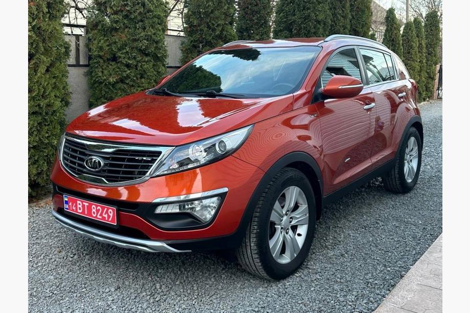 Kia Sportage 2010-2015 рр. Передня накладка B06 (пластик) Фото 7